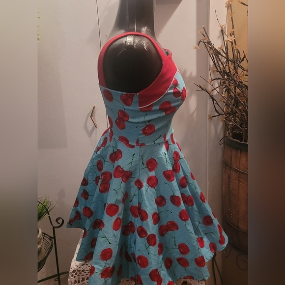 Golightly vintage style swing dress Sz.S - Picture 3 of 5